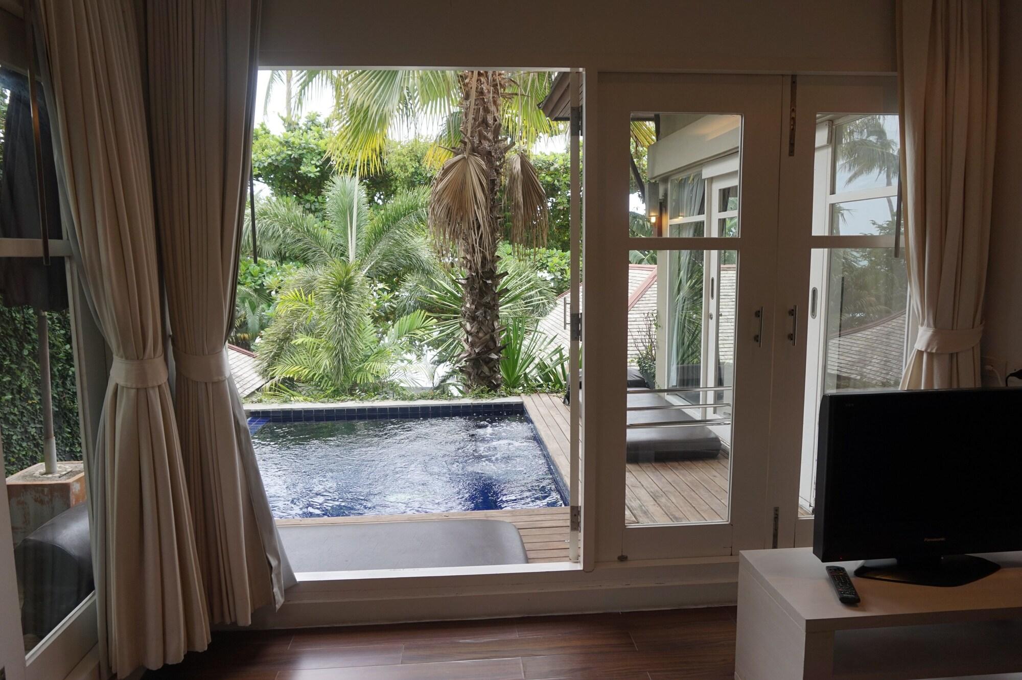 Replay Pool Villa Beachfront Samui Bang Rak Beach  Exterior foto